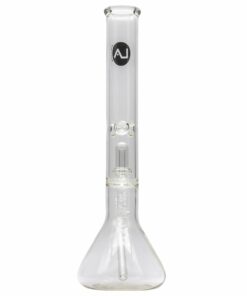 Shop LA Pipes Thick Glass Beaker Showerhead Perc Bong in australian