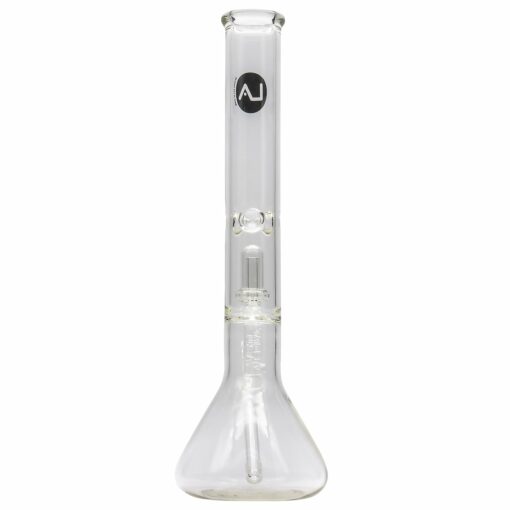 Shop LA Pipes Thick Glass Beaker Showerhead Perc Bong in australian