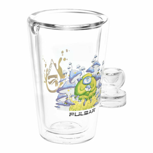 Shop Pulsar Design Series x Drinkable Series Glass Tumbler Pipe | 250mL | 5" in australian