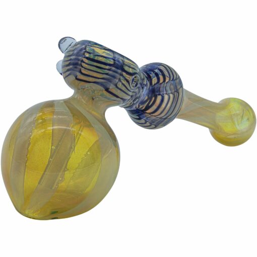 Shop LA Pipes "Raked Hammer" Fumed Hammer Bubbler Pipe (Various Colors) in australian