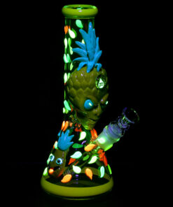 Shop Pulsar Alien Pineapple Beaker Water Pipe - 10