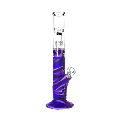 Shop Medusa Customs Silicone Straight Pipe w/Percolator Water Pipe in australian