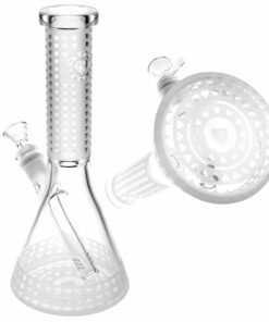 Shop Top Eight Etched Beaker Water Pipe - 9.75