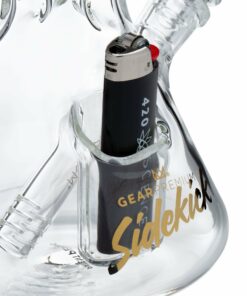 Shop GEAR Premium Sidekick 12in Laid Back Beaker Bong in australian