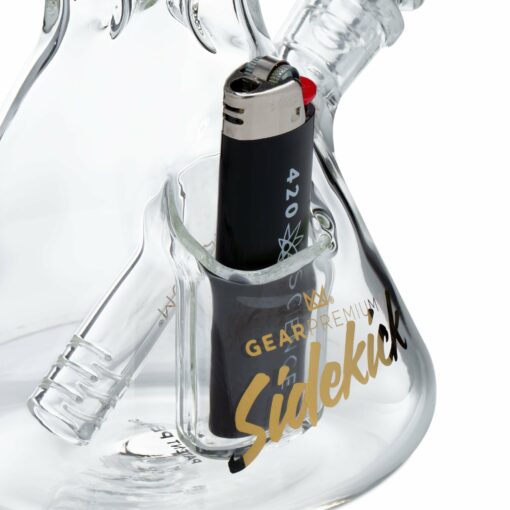 Shop GEAR Premium Sidekick 12in Laid Back Beaker Bong in australian