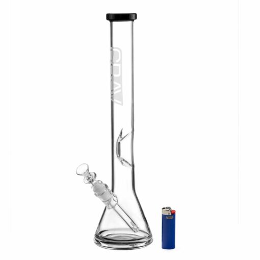 Shop GRAV Large Beaker Bong w/Black Accents in australian