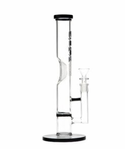 Shop GRAV 12in Flare Water Pipe w/ Honey Comb Disc - Black in australian