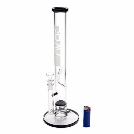 Shop GRAV 16in Flare Water Pipe w/ Honey Comb Disc - Black in australian