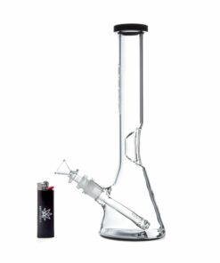 Shop GRAV Medium Beaker Bong w/Black Accents in australian