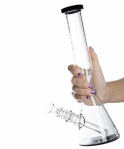 Shop GRAV Medium Beaker Bong w/Black Accents in australian