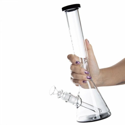 Shop GRAV Medium Beaker Bong w/Black Accents in australian