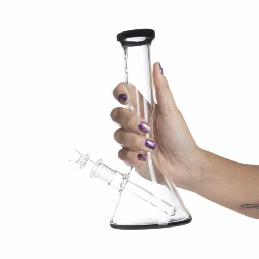 Shop GRAV Small Beaker Bong w/Black Accents in australian