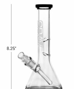 Shop GRAV Small Beaker Bong w/Black Accents in australian