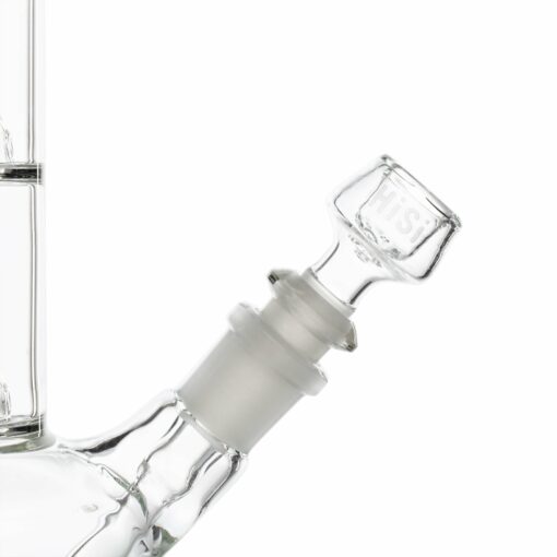 Shop HiSi 14in Beaker Bong - Jr. Double Bell Perc v2.0 in australian