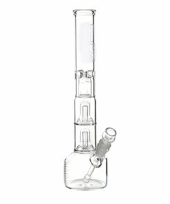 Shop HiSi 14in Beaker Bong - Jr. Double Bell Perc v2.0 in australian