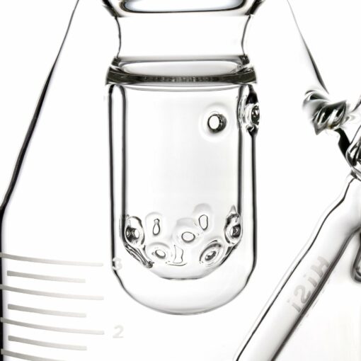 Shop HiSi 16in Beaker Bong - Double U Perc in australian