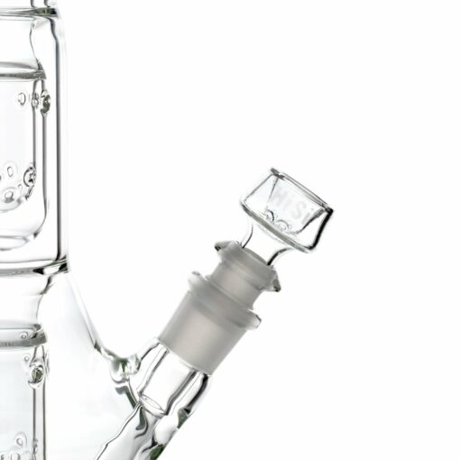 Shop HiSi 16in Beaker Bong - Double U Perc in australian