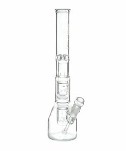 Shop HiSi 16in Beaker Bong - Double U Perc in australian