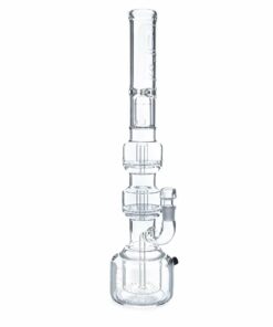 Shop HiSi 23in Beaker Bong - Triple Geyser Perc in australian