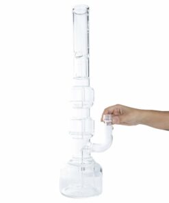 Shop HiSi 23in Beaker Bong - Triple Geyser Perc in australian