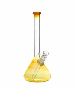 Shop HVY Glass 10in 26mm Beaker Bong - Fumed in australian