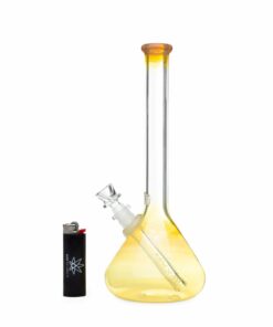 Shop HVY Glass 10in 26mm Beaker Bong - Fumed in australian