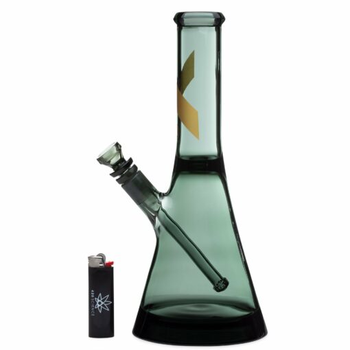 Shop Marley Natural Smoked Glass Beaker Bong in australian