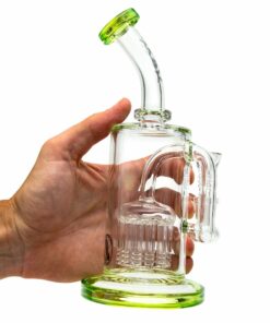 Shop MAV Glass 12 Arm Tree Perc Dab Rig in australian