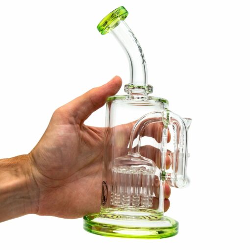 Shop MAV Glass 12 Arm Tree Perc Dab Rig in australian