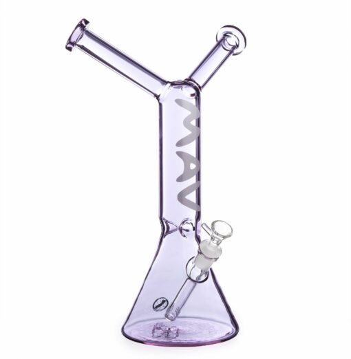 Shop Mav Glass 'Bestie' Double Headed/Two Person Beaker Bong in australian