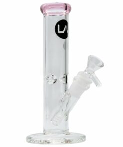 Shop LA Pipes Straight Shooter Bong - Multiple Colors - 8