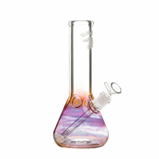 Shop Raven Glass 10in Fumed Beaker Bong in australian