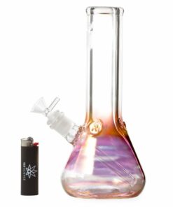 Shop Raven Glass 10in Fumed Beaker Bong in australian