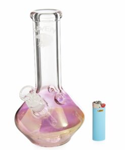 Shop Raven Glass 10in Fumed UFO Beaker Bong in australian