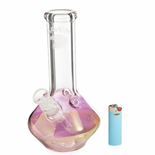 Shop Raven Glass 10in Fumed UFO Beaker Bong in australian