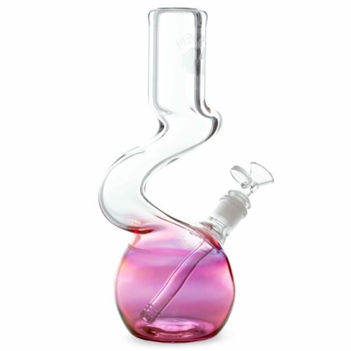 Shop Raven Glass 12in Wavy Fumed Beaker Bong in australian