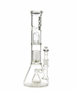 Shop ROOR Tech 13in Fixed Shower Head Beaker Bong w/Barrel Perc in australian