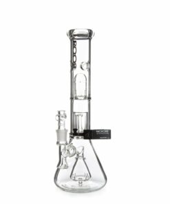 Shop ROOR Tech 13in Fixed Shower Head Beaker Bong w/Barrel Perc in australian