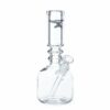 Shop Solid Glass 12in Sculpted Neck Barrel Beaker Bong in australian