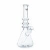 Shop Solid Glass 12in Triple Ring Beaker Bong in australian