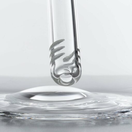 Shop Solid Glass 12in Triple Ring Beaker Bong in australian