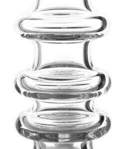 Shop Solid Glass 12in Triple Ring Beaker Bong in australian