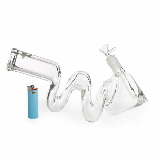 Shop Solid Glass 14in Couch Potato Bong in australian