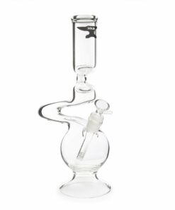 Shop Solid Glass 14in Stand Up Sit Down Bong in australian