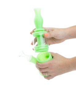 Shop Waxmaid Silicone Four-In-One Bong/Dab Rig/Nectar Collector/Bubbler in australian