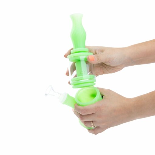 Shop Waxmaid Silicone Four-In-One Bong/Dab Rig/Nectar Collector/Bubbler in australian