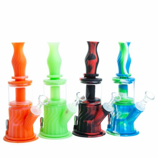 Shop Waxmaid Silicone Four-In-One Bong/Dab Rig/Nectar Collector/Bubbler in australian